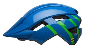 Kask dziecięcy BELL SIDETRACK II INTEGRATED MIPS (niebiesko-zielony)