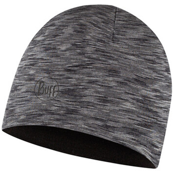 Czapka dziecięca BUFF MERINO LIGHTWEIGHT BEANIE BLACK-GRAPHITE