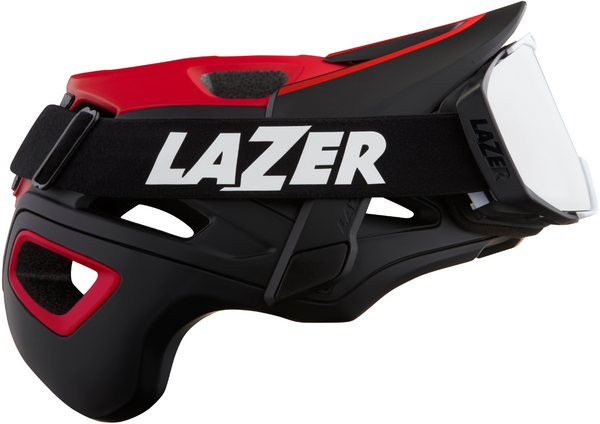 Kask MTB Lazer Jackal Matte Red Black