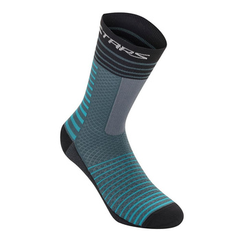 Skarpetki ALPINESTARS DROP (niebiesko-szare)
