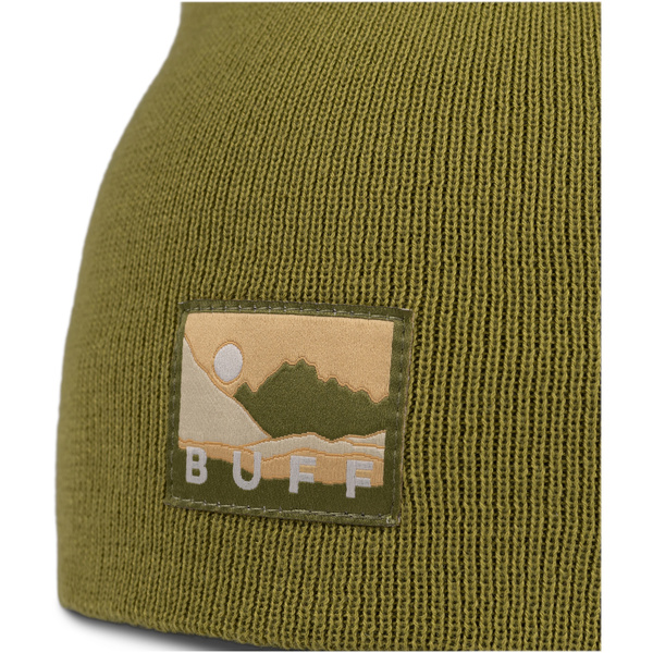Czapka BUFF KNITTED BEANIE LILON LONG MOSS