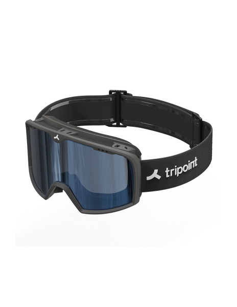 Gogle narciarskie TRIPOINT 102 Nafkopf (soczewki kat. 3) (czarny mat)