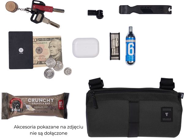 Torba na kierownicę Giant Shadow SL Burrito Black