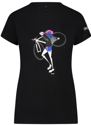  Koszulka damska T-Shirt Shimano Sentiero LTD Czarna
