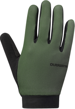 Rękawiczki długie Shimano Explorer FF (zielone)