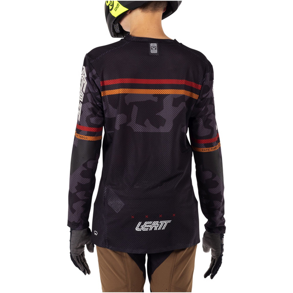 Koszulka dziecięca z długim rękawem Leatt MTB Gravity 4.0 Junior (czarna)