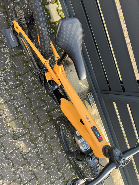 Używany rower elektryczny MTB Orbea Wild H20 750Wh (2023) żółty