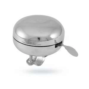 Dzwonek rowerowy Jet 80 mm metalowy retro chromowany