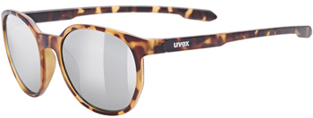Okulary Uvex LGL 54 (havanna mat | srebrne soczewki litemirror kat. 3)