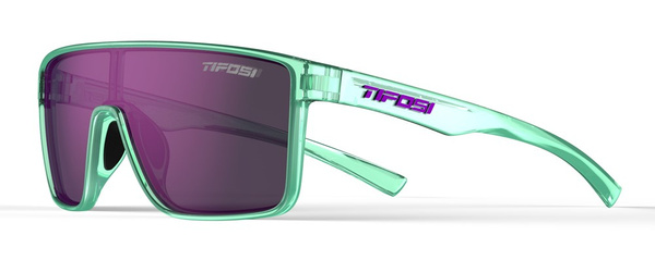 Okulary TIFOSI SANCTUM (błękitne; soczewka różowa 11% transmisji światła)