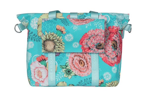 Sakwa pojedyncza przód/tył BASIL BLOOM FIELD HANDBAG KF-HOOK System, 8-11L, sky blue (NEW)