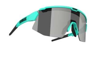 Okulary Bliz Active Breeze Matt Turqoise (dymione srebrne soczewki kat. 3)