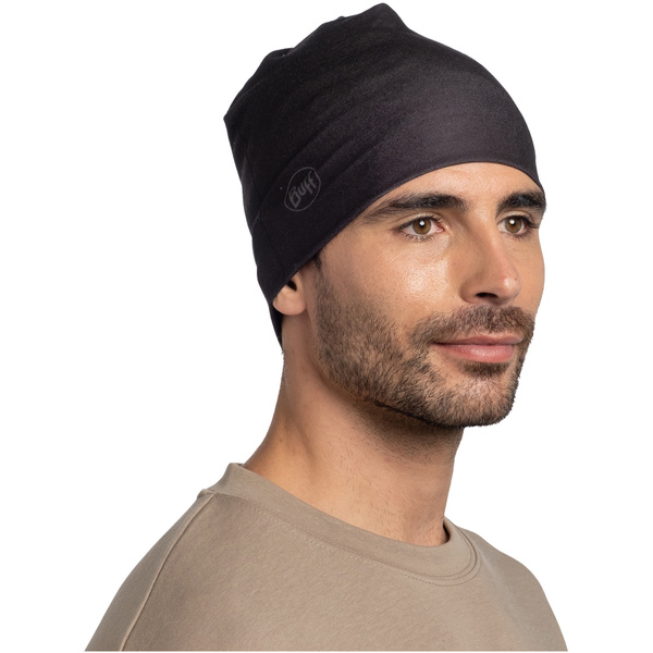 Czapka BUFF ECOSTRETCH BEANIE SOLID BLACK