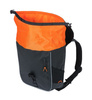 Sakwa pojedyncza BASIL MILES TARPAULIN DAYPACK 17L, Hook On System, 100% wodoodporna black orange (NEW)