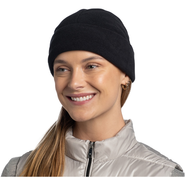 Czapka BUFF POLAR PRINTS BEANIE SOLID BLACK