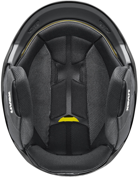 Kask narciarski Uvex Resolution MIPS (czarno-biały)