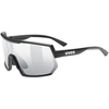 Okulary fotochromowe Uvex Sportstyle 235 V Black Matt (srebrne soczewki litemirror S1-S3)