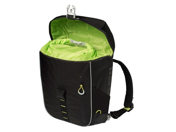 Sakwa na bagażnik pojedyncza Basil Miles Tarpaulin Daypack (17 litrów)