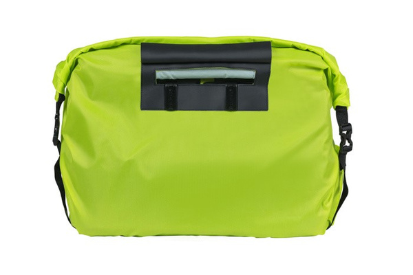 Pokrowiec na sakwę BASIL KEEP DRY AND CLEAN RAINCOVER HORIZONTAL, wodoodporny, poziomy neon yellow (NEW)