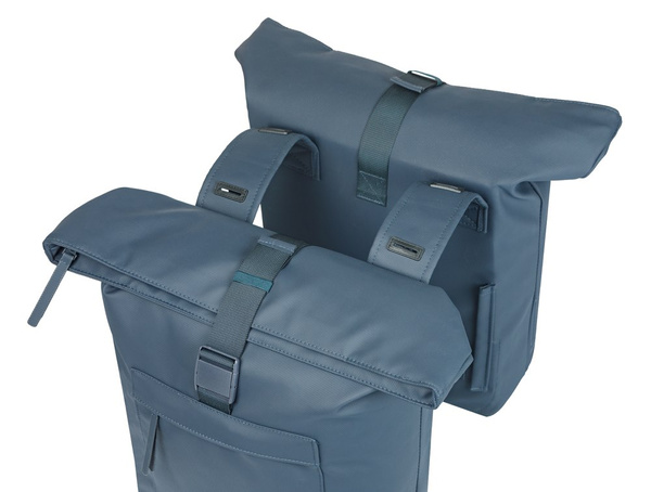 Sakwa na bagażnik podwójna Basil Brooklyn (granatowa 41 litrów)