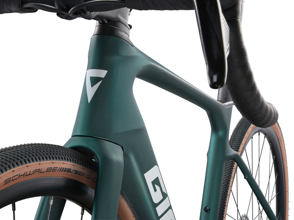 Rower szosowy elektryczny Giant Defy Advanced E+ Elite AR (2025) | karbonowy | Kelp Forest