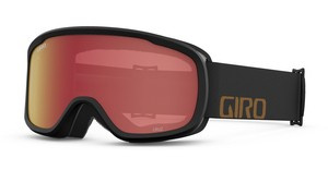 Gogle zimowe GIRO CRUZ CAMP TAN WORDMARK (soczewka lustrzana kolorowa AMBER SCARLET)