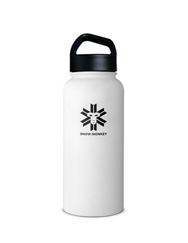 Butelka termiczna Snow Monkey Traveler White
