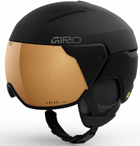 Kask zimowy GIRO ARIA SPHERICAL MIPS (matte black/VIVID copper) (2026)
