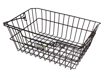 Kosz tylny na bagażnik BASIL CAIRO stalowy czarny (WYPRZEDAŻ -50%)