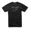 Koszulka ALPINESTARS RIDE 2.0 CAMO TEE z krótkim rękawem (czarna)