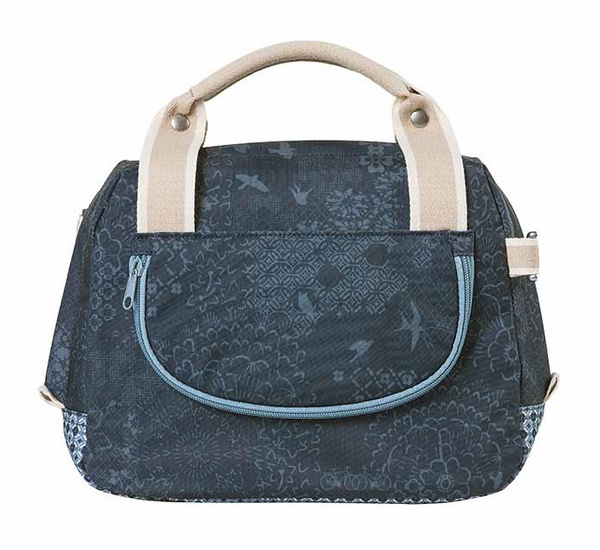 Torba na kierownicę BASIL BOHEME CITY KF, indigo blue (bez płytki mocującej), 8L (WYPRZEDAŻ -50%)