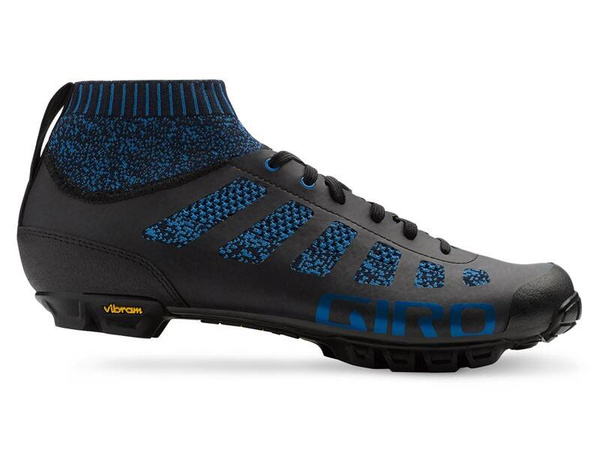 Buty MTB GIRO EMPIRE VR70 KNIT (czarno-niebieskie)