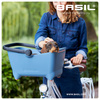 Kosz na kierownicę BASIL BUDDY DOG BICYCLE BASKET FRONT KF 32L, KF System, faded denim (NEW)