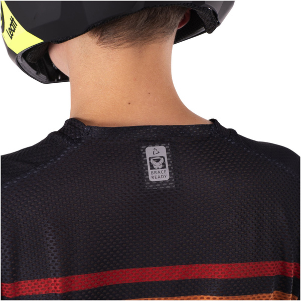 Koszulka dziecięca z długim rękawem Leatt MTB Gravity 4.0 Junior (czarna)