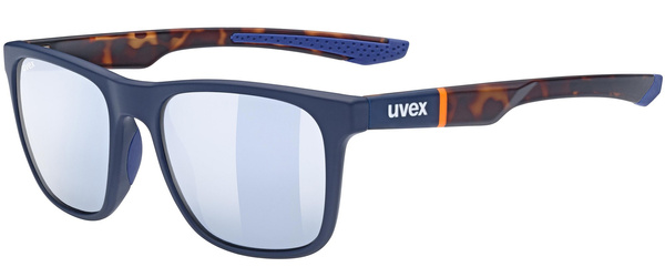 Okulary Uvex LGL 42 (niebieski mat havanna | srebrne soczewki litemirror S3)