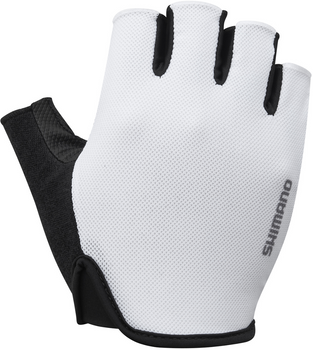 Rękawiczki krótkie Shimano Airway (białe)