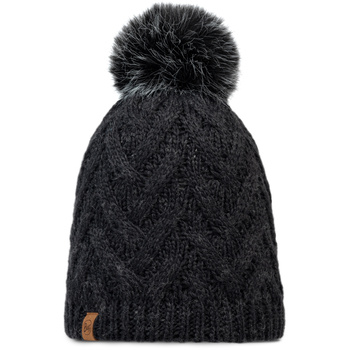 Czapka BUFF KNITTED & FLEECE BAND BEANIE CARYN GRAPHITE