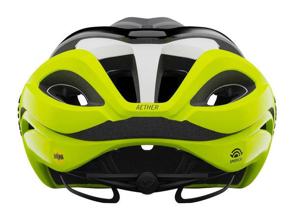 Kask szosowy GIRO AETHER SPHERICAL MIPS czarno-żółty