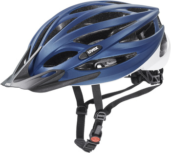 Kask MTB Uvex Oversize (granatowo-biały)