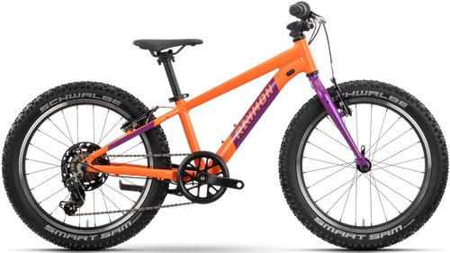 Rower dziecięcy Raymon Yanga 20 (pomarańczowo-fioletowy 2026)