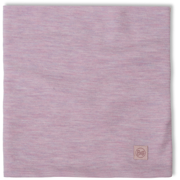 Bandana BUFF MERINO HEAVYWEIGHT NECK WARMER SOLID LILAC SAND