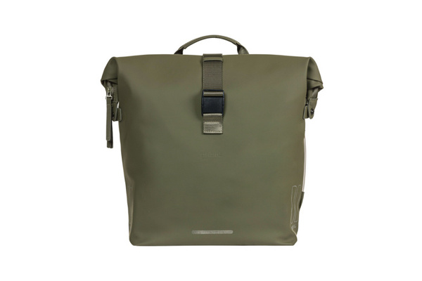 Sakwa na bagażnik podwójna Basil Soho Double Pannier Bag Nordlicht MIK Moss Green (41 litrów)