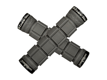 Chwyty LIZARDSKINS NORTHSHORE Lock-on z podwójną obejmą (szare)
