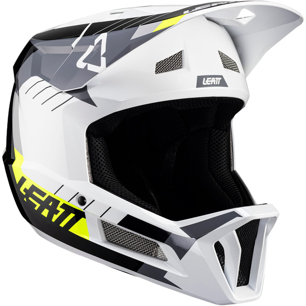 Kask full face Leatt MTB Gravity 2.0 V24 White Black