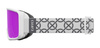 Gogle zimowe GIRO SAGEN WHITE MONOGRAM (soczewka AMBER PINK)