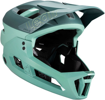 Kask full face Leatt MTB Enduro 3.0 V25 (wypinana szczęka 3w1) Pistachio