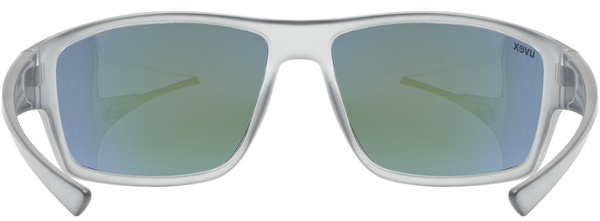Okulary Uvex Sportstyle 230 (dymione transparentne | niebieskie soczewki mirror S3)