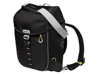 Sakwa na bagażnik pojedyncza Basil Miles Daypack (17 litrów)