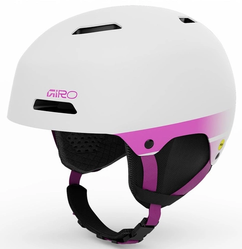 Kask zimowy GIRO LEDGE FS MIPS (matte white/pink) (2026)