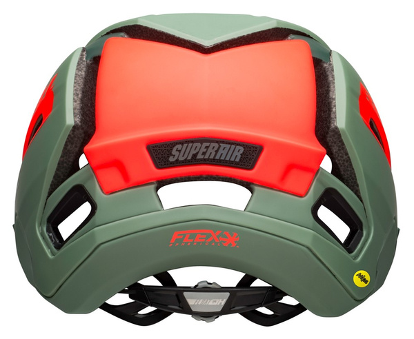 Kask MTB BELL SUPER AIR MIPS SPHERICAL (zielony)